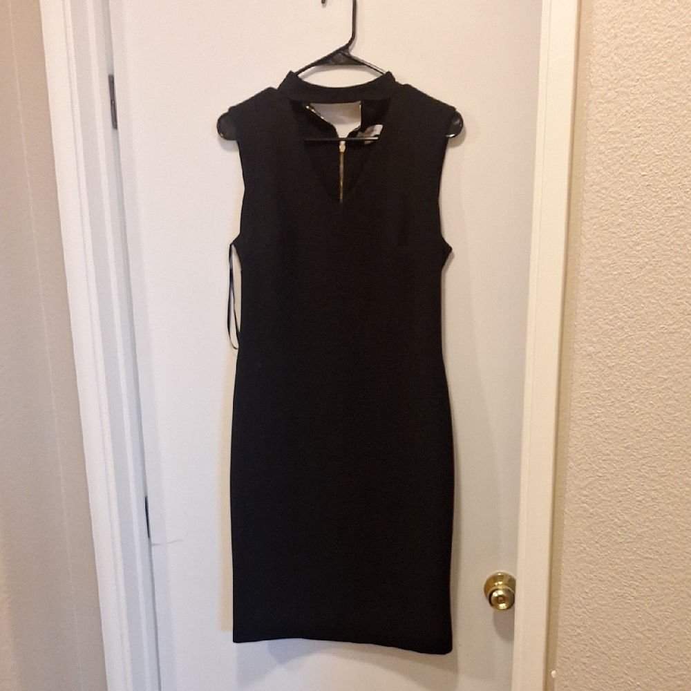 Calvin Klein Black Midi Dress